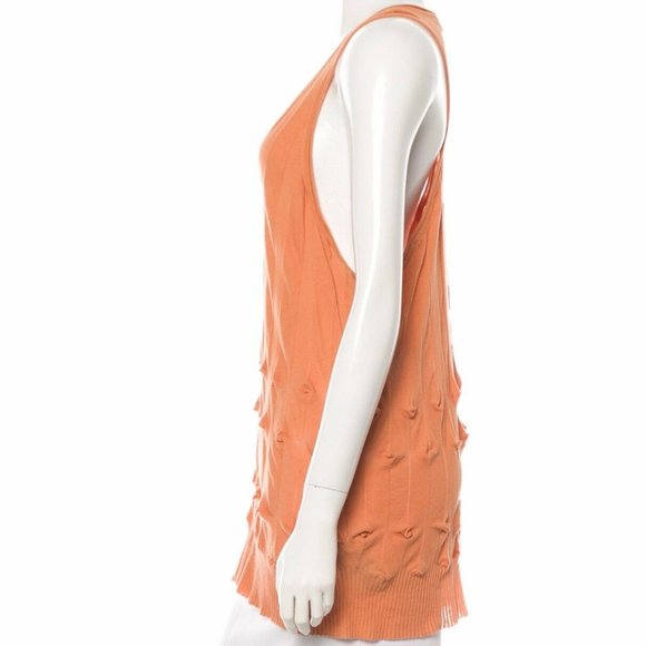 Alexander Wang Sleeveless Tank Tonal Stitching Top - Picture 2 of 5